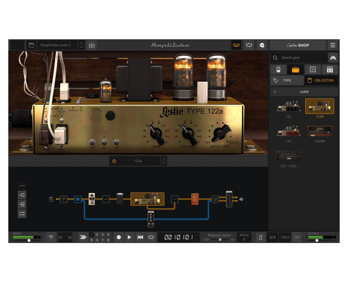 AmpliTube Leslie