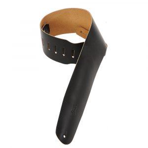 Genuine Leather Bass Strap – Black