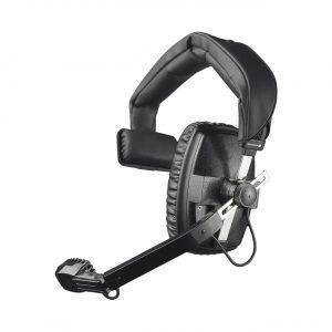 DT 108 Single-Ear Headset with Dynamic Microphone for Broadcast and Intercom (Closed, 400 Ohm)