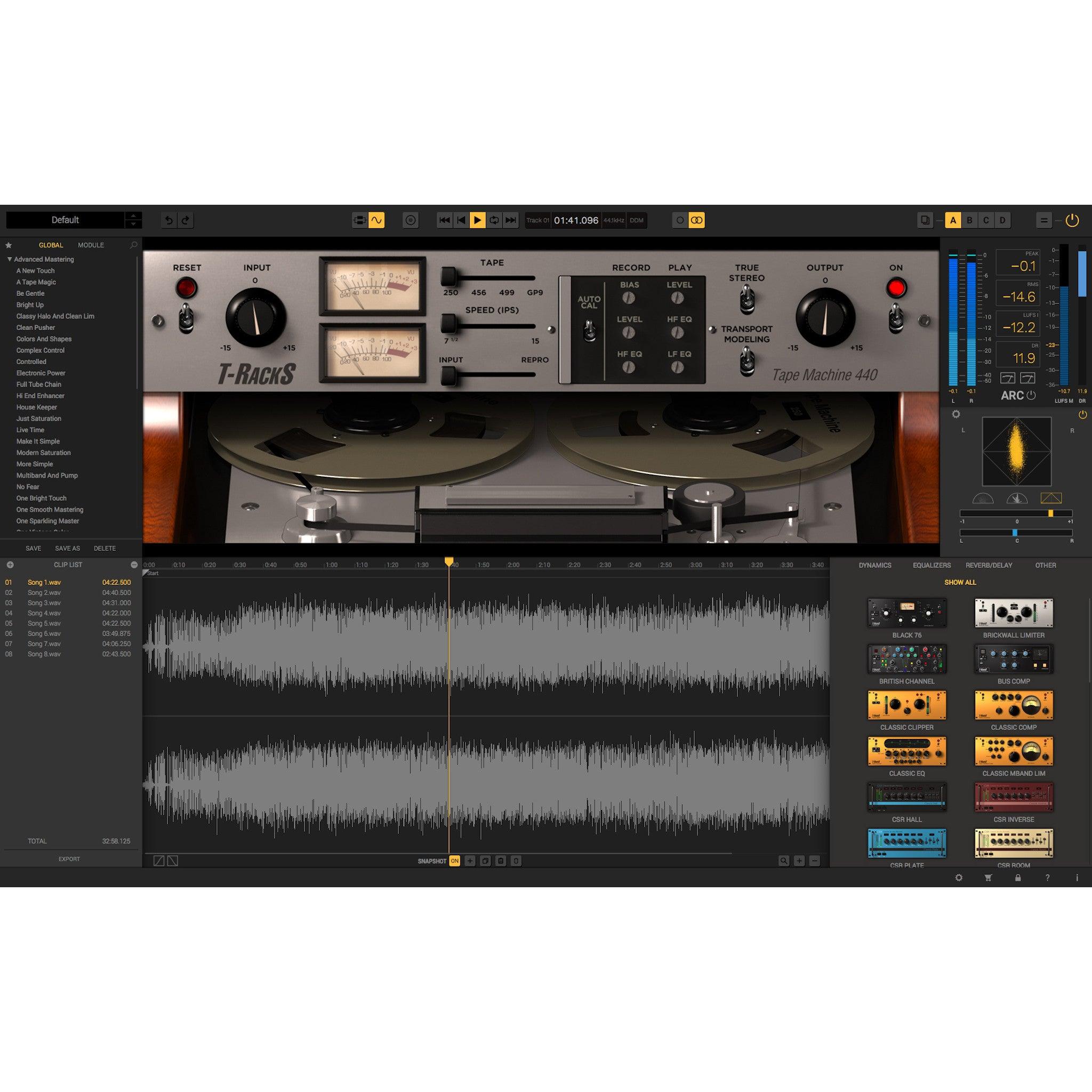 T-RackS Tape Machine Collection