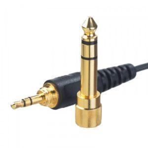 Connecting Cable for DT 100 Series with Stereo Mini-Jack and 1/4″ Adapter