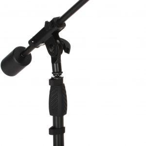 Frameworks Telescoping Boom Mic Stand For Desktop, Podcasting, Bass Drum, & Amps