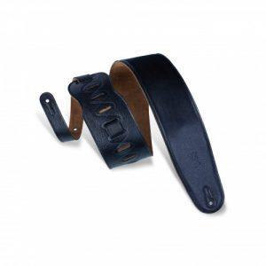 3 1/2“ Wide Black Garment Leather Bass Strap