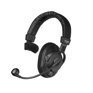 DT 280 Single-Ear Headset with Dynamic Microphone for Broadcast and Intercom (Closed)