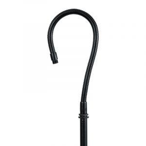 Frameworks 19“ Solid Steel Gooseneck With Black Finish