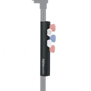 Gator Frameworks Clip-On Guitar Pick and Slide Holder for Microphone Stands