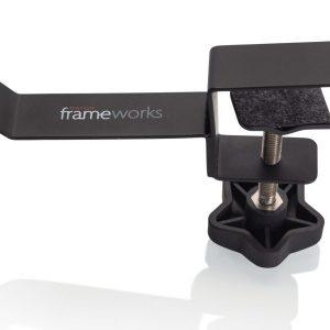 Frameworks Headphone Hanger That Clamps onto Desktop Edge