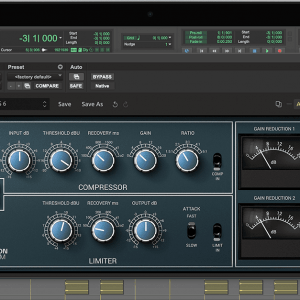 Precision Compressor Limiter Plug-In