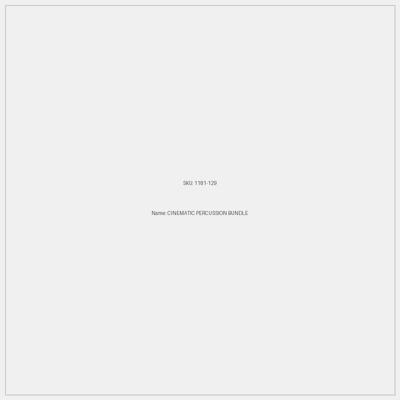 CINEMATIC PERCUSSION BUNDLE