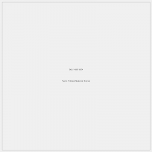 Friktion Modeled Strings