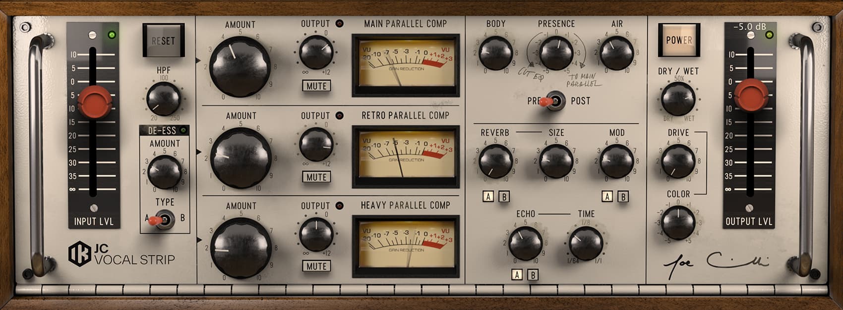 T-RackS Joe Chiccarelli Vocal Strip