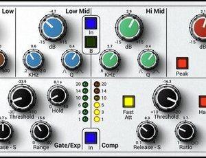 White Channel Strip Plug-In
