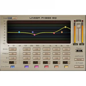 Linear Phase Equalizer Plug-In