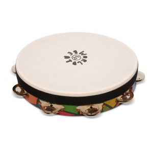 Lp World Beat 10 Tambourine (single Row With Head)