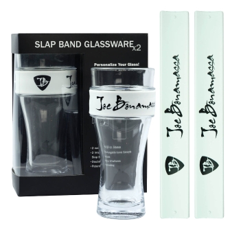 Joe Bonamassa 2-Pack Slap Band Pint Size Glassware