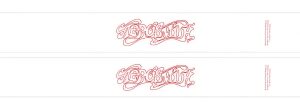 Aerosmith 2 Pack White Slap Band W/red Logo