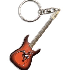 Cleveland Browns Electric Guitar Keychain