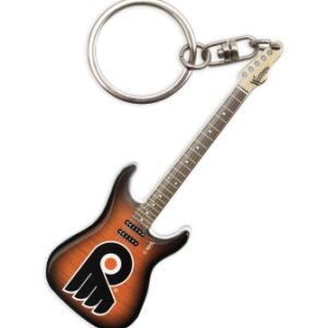 Philadelphia Flyers Electric Guitar Keychain