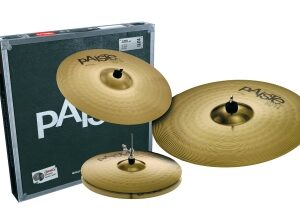Paiste 101 Brass Cymbal Set For Inclusion With Gretsch Energy Drum Sets14/16/20 In Cym