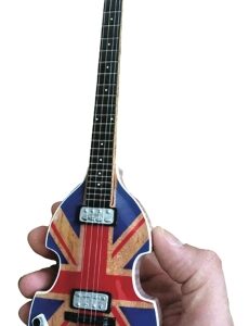 Paul McCartney Union Jack Mini Violin Bass Replica