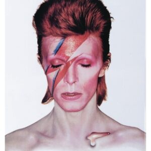 Bowie Aladdin Sane Tin Sign