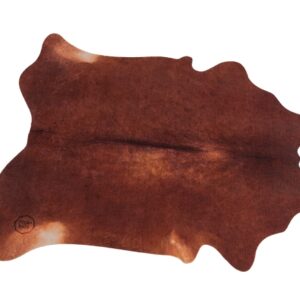 Vegan Cow Drum Rug