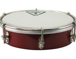 6“ Wooden Tamborim - Red