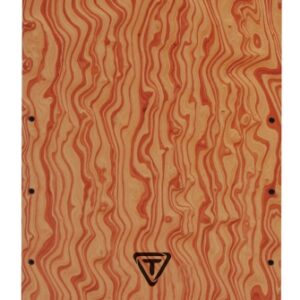 Hand Painted Siam Oak Cajon Replacement Front Plate