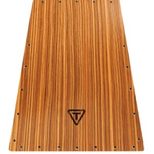 Vertex Series Cajon Zebrano Replacement Front Plate