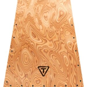 Vertex Series Cajon Makah Burl Replacement Front Plate