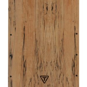 Legacy Series Cajon Spalted Maple Replacement Front Plate