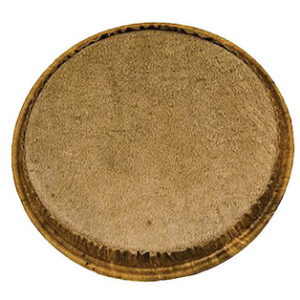 Natural Unbleached Cowskin Head For 10“ Kenkeni