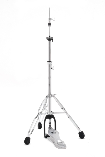 Compact Telescoping Hi-Hat Stand with Double-Braced Base