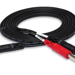 Hosa 3.5MM TRS Dual 1/4" TS