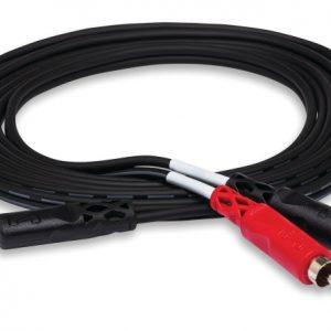 Hosa 3.5MM TRS Dual RCA 6'