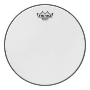 Ambassador White Suede Drumhe