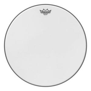 Ambassador White Suede Drumhe