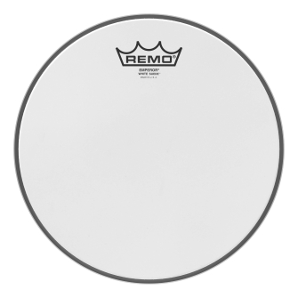 Batter, Emperor, White Suede, 10“ Diameter