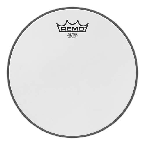 Batter, Emperor, White Suede, 10“ Diameter - Image 2