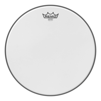 Batter, Emperor, White Suede, 14“ Diameter