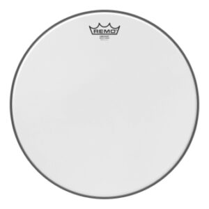 Batter, Emperor, White Suede, 15“ Diameter