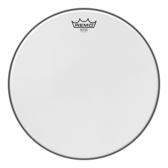 Batter, Emperor, White Suede, 15“ Diameter