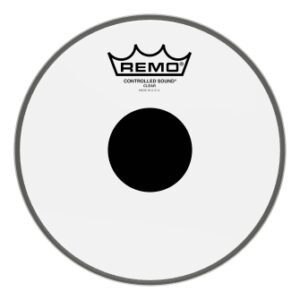 Controlled Sound Series Clear Black Dot Drumhead