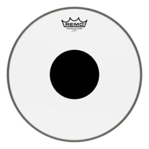 Controlled Sound Series Clear Black Dot Drumhead