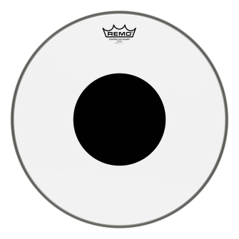 Controlled Sound Series Clear Black Dot Drumhead