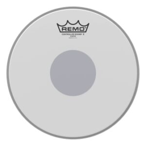 Batter, Controlled Sound X, Coated, 10“ Diameter, Black Dot On Bottom