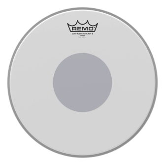 Batter, Controlled Sound X, Coated, 12“ Diameter, Black Dot On Bottom