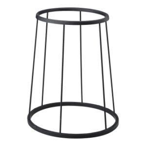 Lightweight Djembe Floor Stand, Black Matte, Fits All Size Djembes
