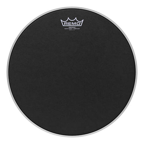 Batter, Crimplock, Emperor, Black Suede, 14“ Diameter - Image 2