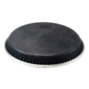 Conga Drumhead, Symmetry, 11.75“, Low Collar, D4, Skyndeep, 'black Calfskin' Graphic